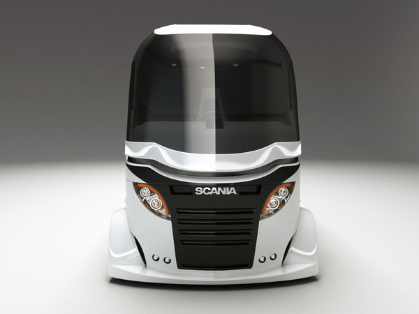 scania concept truck 3d max - Scania_Concept_truck by jekich1