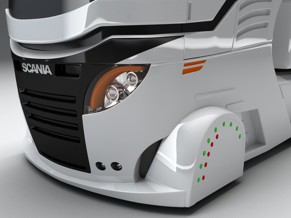 scania concept truck 3d max - Scania_Concept_truck by jekich1