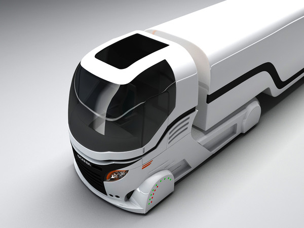 scania concept truck 3d max - Scania_Concept_truck by jekich1