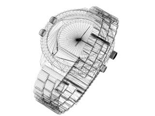 watch men 3d model - Men