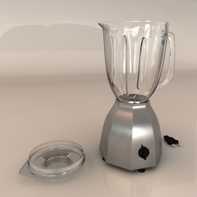 mixer liquidizer c4d - Mixer / Liquidizer by carnivor