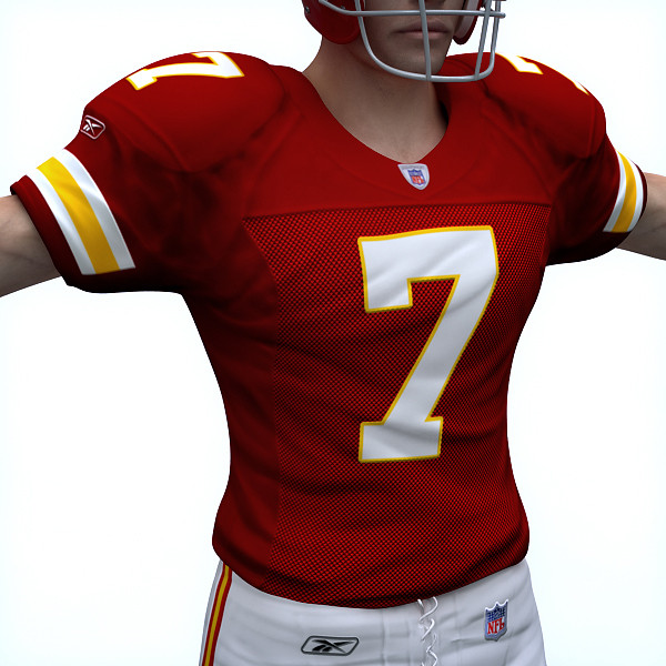 3d kansas city chiefs nfl player model - NFL Player Kansas City Chiefs by cgshape