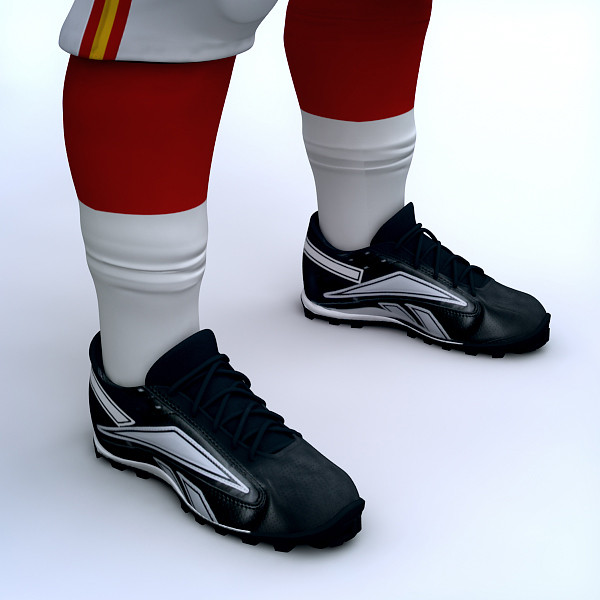3d kansas city chiefs nfl player model - NFL Player Kansas City Chiefs by cgshape