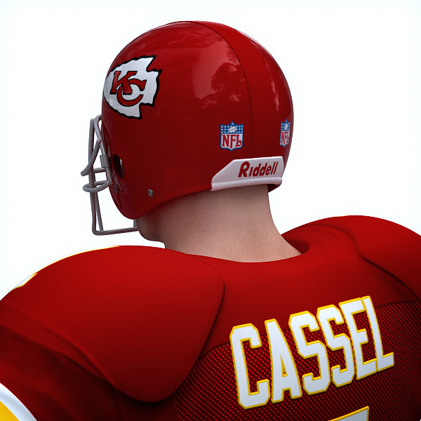 3d kansas city chiefs nfl player model - NFL Player Kansas City Chiefs by cgshape