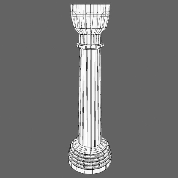 freestyle pillar 3d model - Pillar 12 by Tschirner