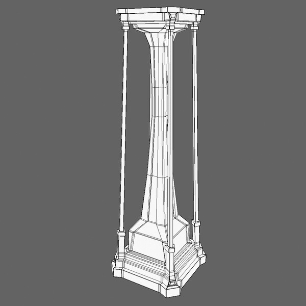 3d freestyle pillar - Pillar 15... by Tschirner