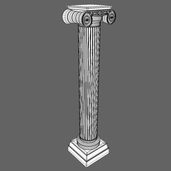 antiquity pillar 3d max - Pillar 2... by Tschirner
