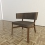 3ds max croissant chair