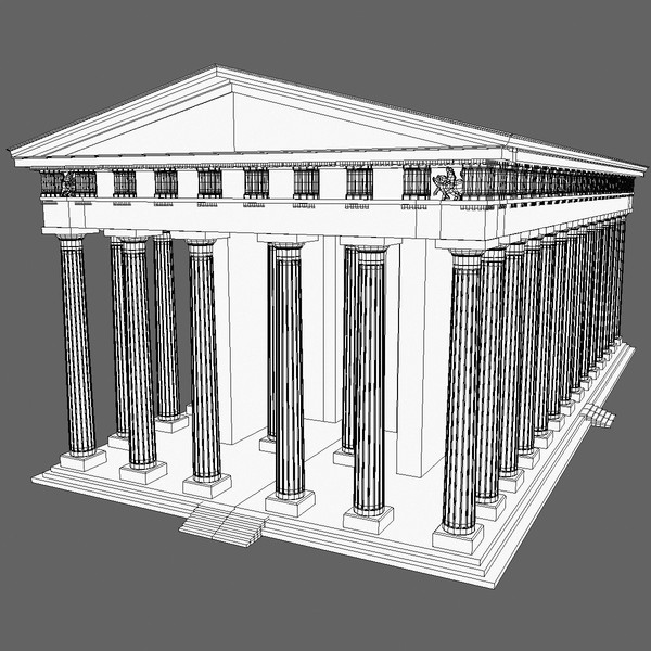 temple 3d max - Temple 8 by Tschirner