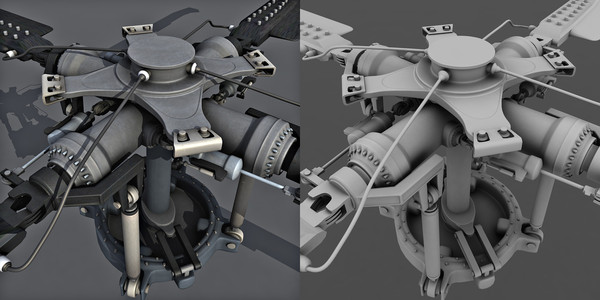 3ds max uh60 blackhawk helicopter - UH-60 Blackhawk by Eric.Levi