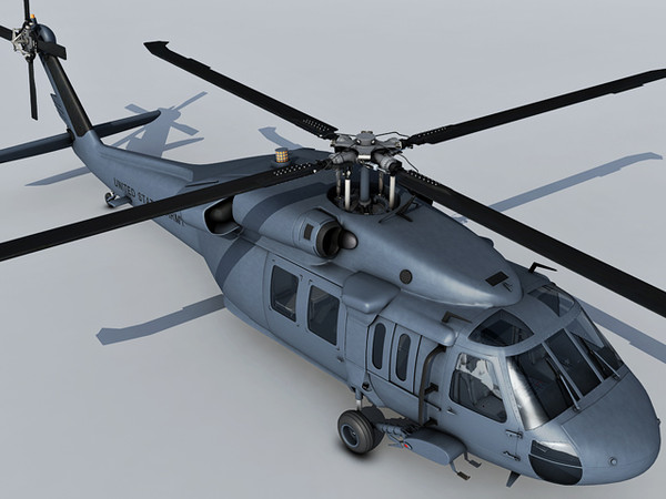 3ds max uh60 blackhawk helicopter - UH-60 Blackhawk by Eric.Levi