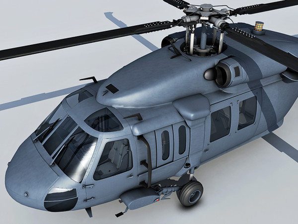 3ds max uh60 blackhawk helicopter - UH-60 Blackhawk by Eric.Levi