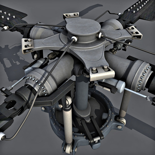 3ds max uh60 blackhawk helicopter - UH-60 Blackhawk by Eric.Levi