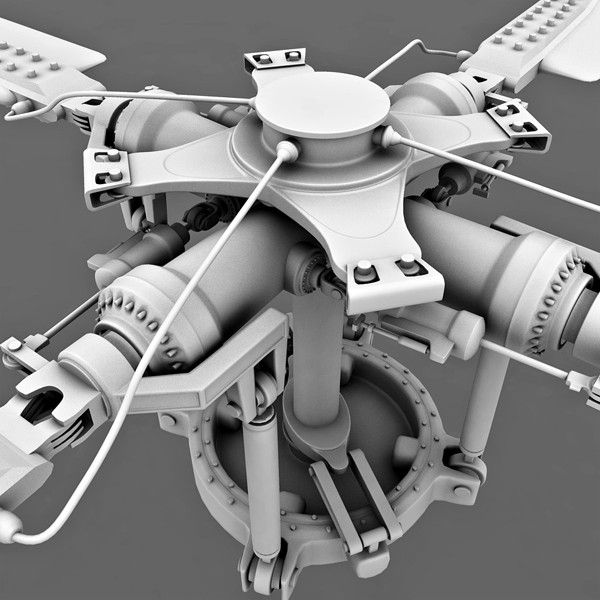 3ds max uh60 blackhawk helicopter - UH-60 Blackhawk by Eric.Levi