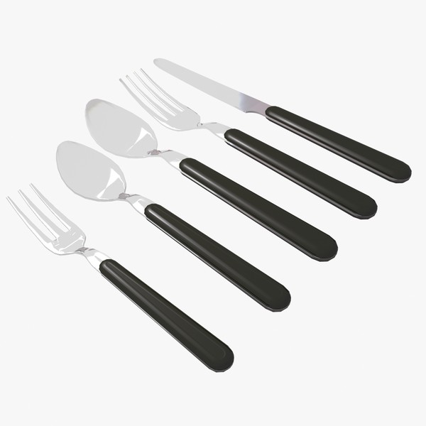 3ds max silverware set - Silverware Set by Tschirner
