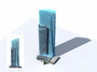 3d realistic skyscraper