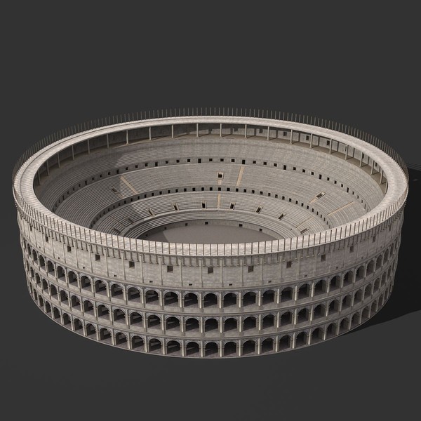 colosseum roman coliseum arena 3d max - Roman Colosseum by hauritz3d