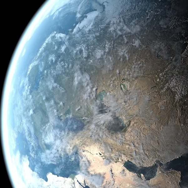solar atmosphere cloud max - Photorealistic Earth by Galva858