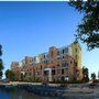 3d modern apartment building