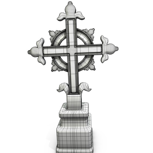 3d concrete cross - Concrete Cross by abramsdesign