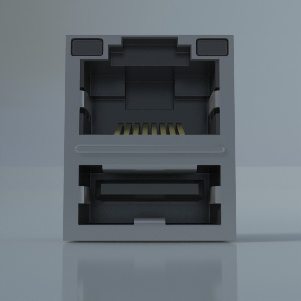3ds max ethernet jack - Ethernet Jack by Joel Gafford