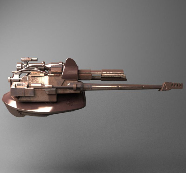 3d model reaper gun - Reaper Gun by dentonvanzan