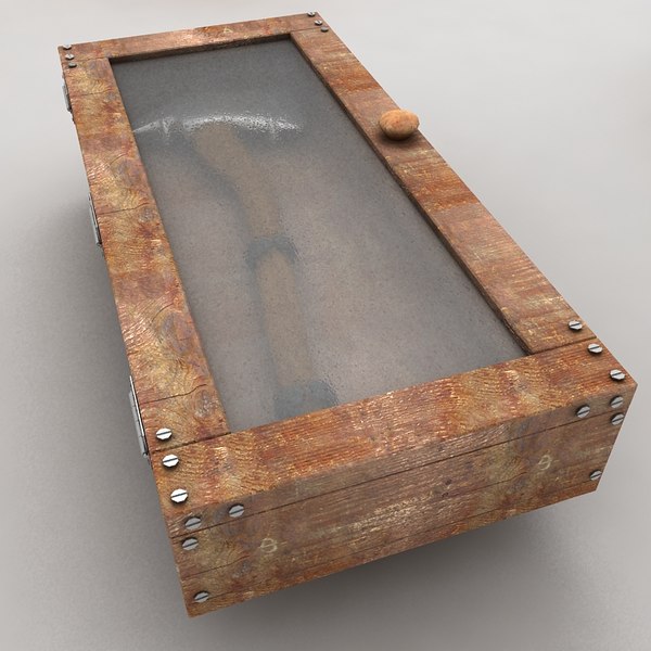 3d axe cabinet - fire axe... by Litarvan
