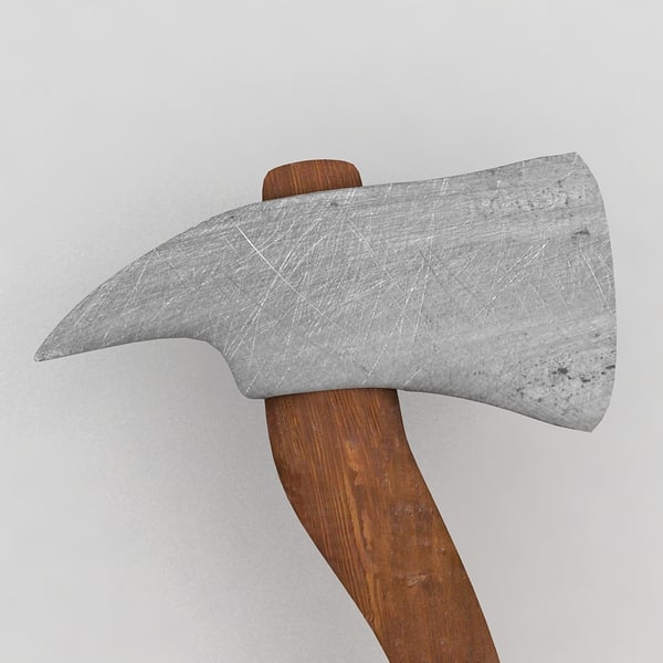 3d axe cabinet - fire axe... by Litarvan