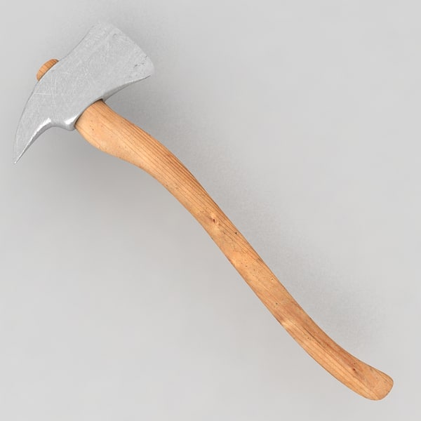 3d axe cabinet - fire axe... by Litarvan