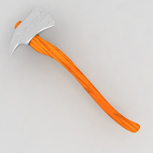 3d axe cabinet - fire axe... by Litarvan