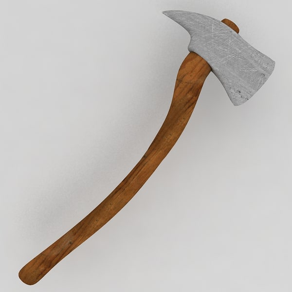 3d axe cabinet - fire axe... by Litarvan