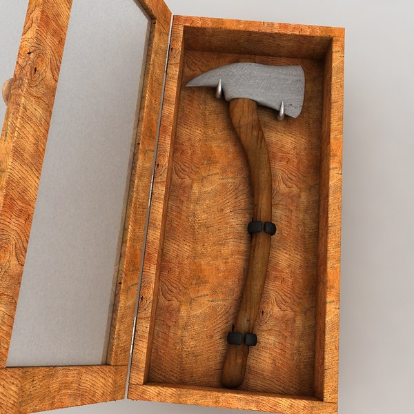 3d axe cabinet - fire axe... by Litarvan