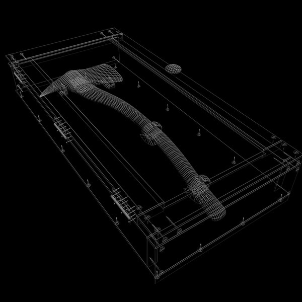 3d axe cabinet - fire axe... by Litarvan