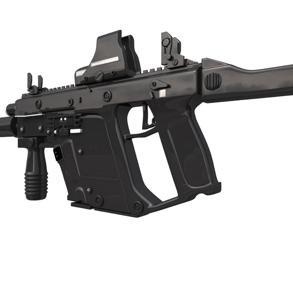 maya gun tdi vector rifle - TDI Vector gun by ignisfatuus