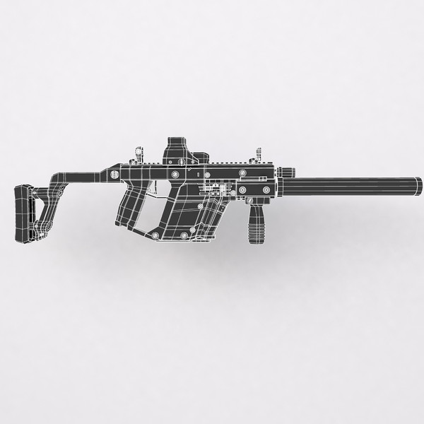 maya gun tdi vector rifle - TDI Vector gun by ignisfatuus