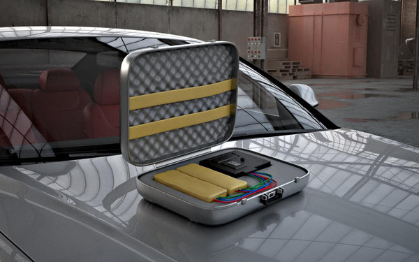 briefcase c4 explosives 3ds - Briefcase by FOURTH WAY