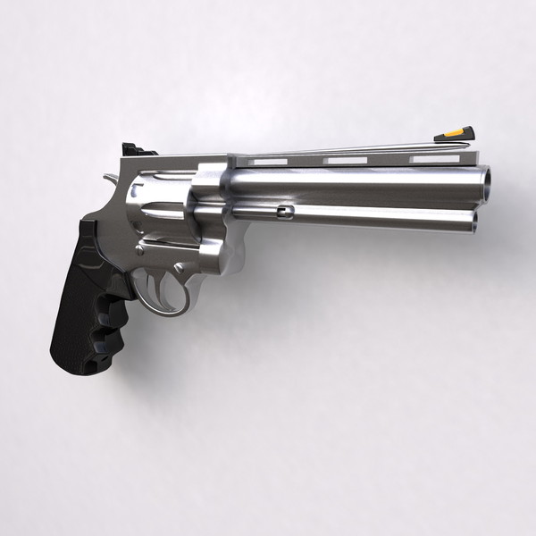 colt handgun revolver obj - Revolver by ignisfatuus