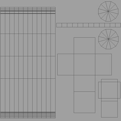 roman tuscan order vitruvius 3d model - Vitruvius Tuscan Roman order column with pedestal high low poly by johnjohnson