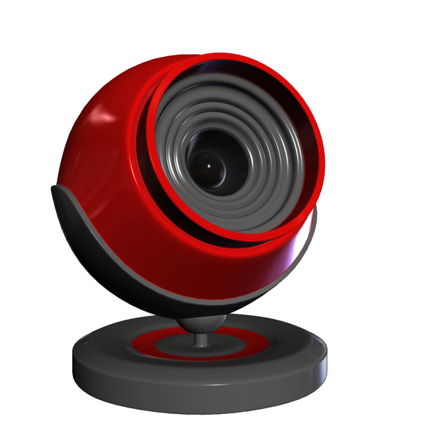3d web camera model - Web cam by Lochness 3D