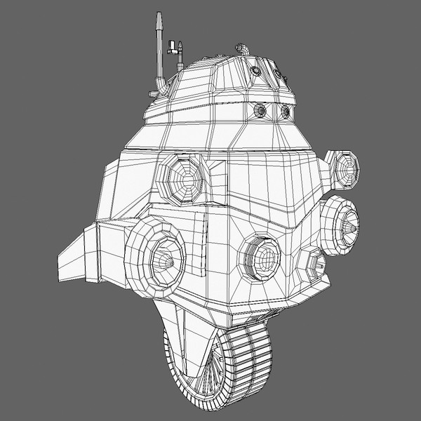 robot character 3d max - Robo_M5 by Tschirner
