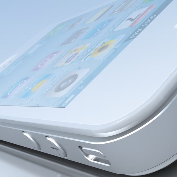 mobile phone apple iphone 3d model - Mobile Phone APPLE IPhone4.MAX by 3DLocker
