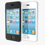 mobile phone apple iphone 3d model