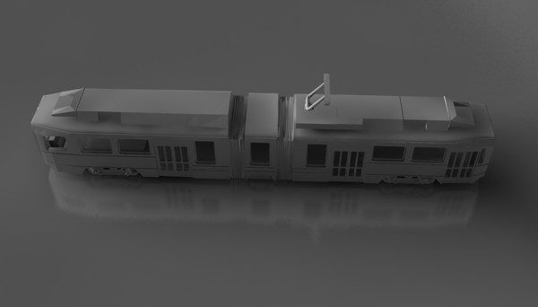 free rapid prototyping 3d model - tram by marilin82