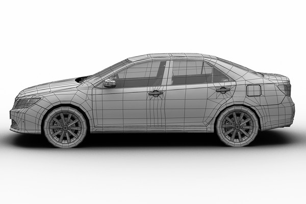 3ds max toyota camry asian - 2012 Toyota Camry (Asian) by 3dKen
