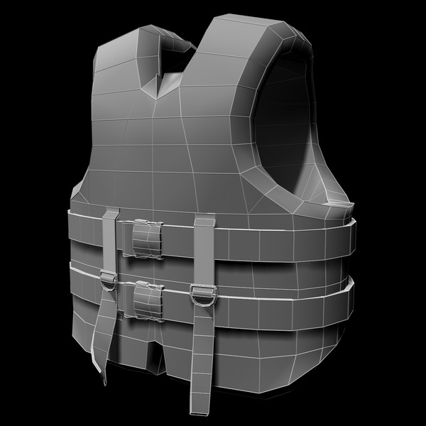 3ds max life jacket - Life Jacket... by Mickey Models