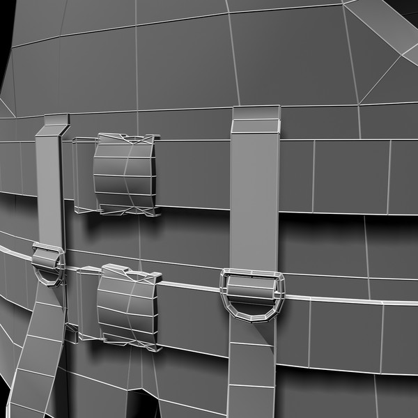 3ds max life jacket - Life Jacket... by Mickey Models