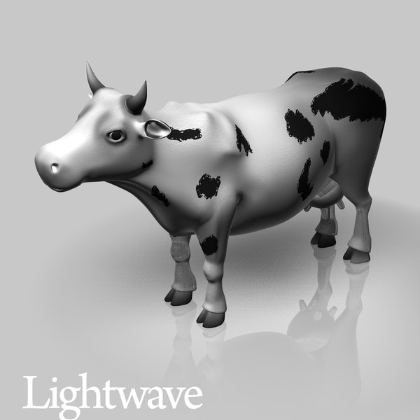 cow animation 3d 3ds - Animal.Cow.MAX.MF by 3DLocker