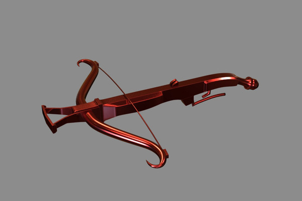 crossbow bow 3d max - Crossbow by dentonvanzan