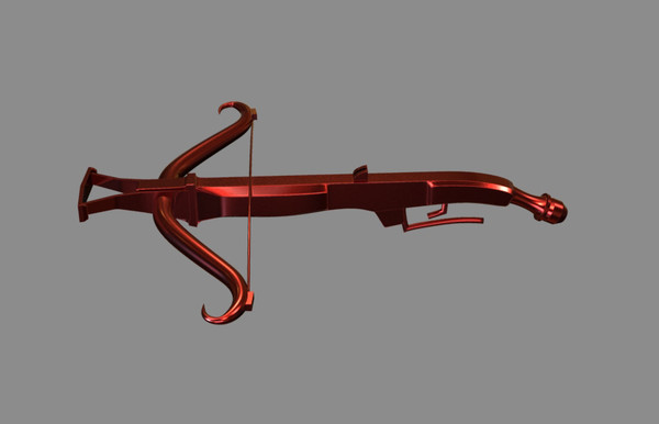 crossbow bow 3d max - Crossbow by dentonvanzan