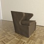 3dsmax lorae swivel chair